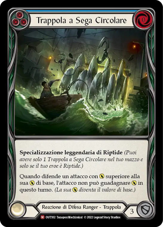 Card: Buzzsaw Trap (blu)