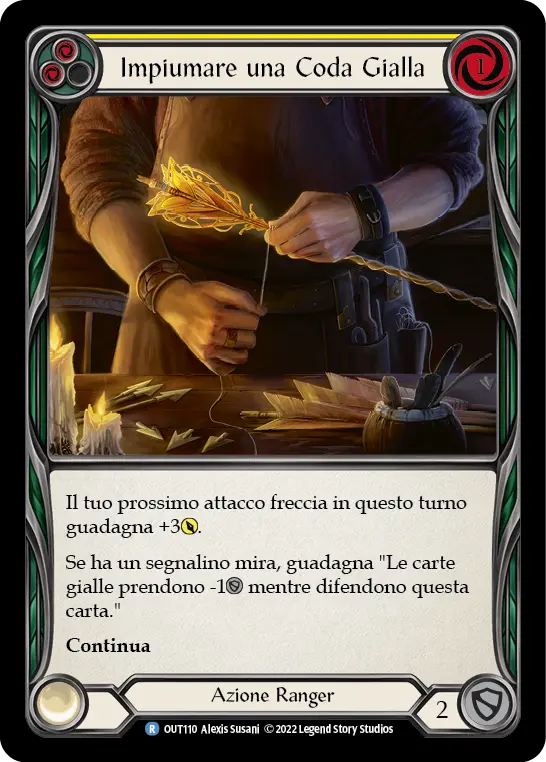 Card: Fletch a Yellow Tail (yel)