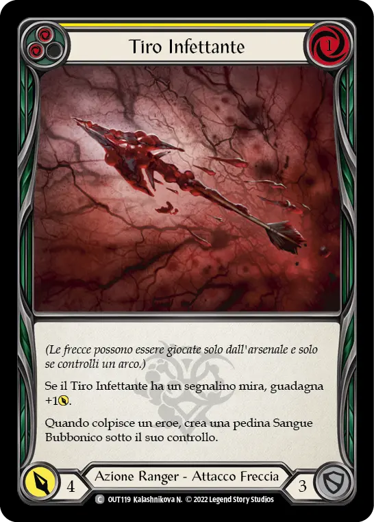 Card: Infecting Shot (yel)