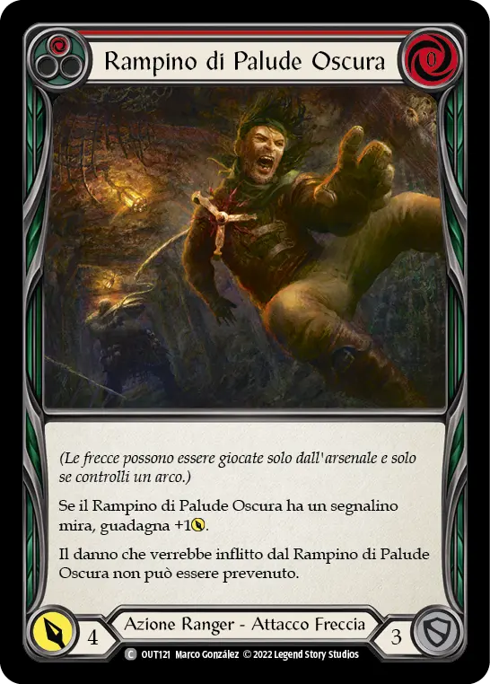 Card: Murkmire Grapnel (red)