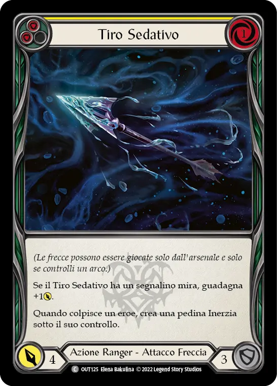 Card: Sedation Shot (yel)