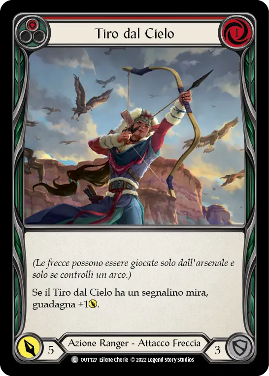 Card: Skybound Shot (red)