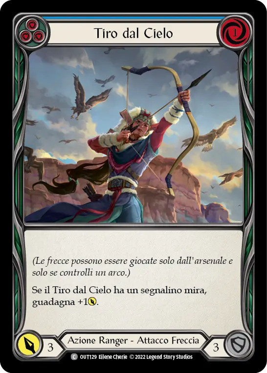 Card: Skybound Shot (blu)