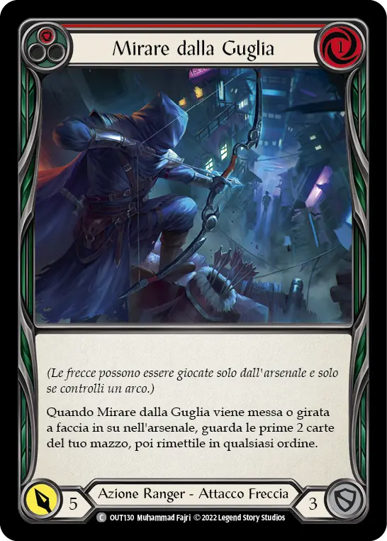 Card: Spire Sniping (red)
