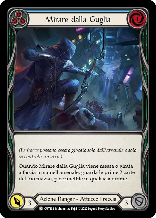 Card: Spire Sniping (blu)