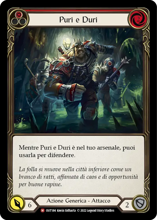 Card: Down and Dirty (red)