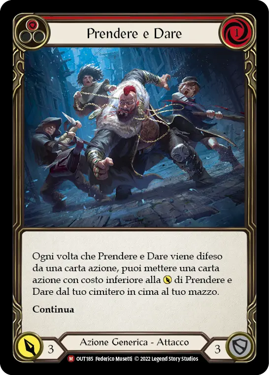 Card: Give and Take (red)