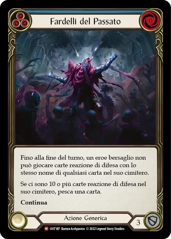 Card: Burdens of the Past (blu)