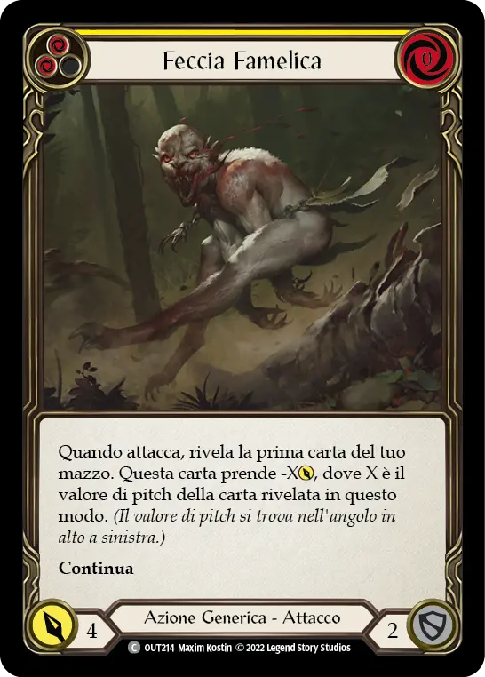 Card: Ravenous Rabble (yel)