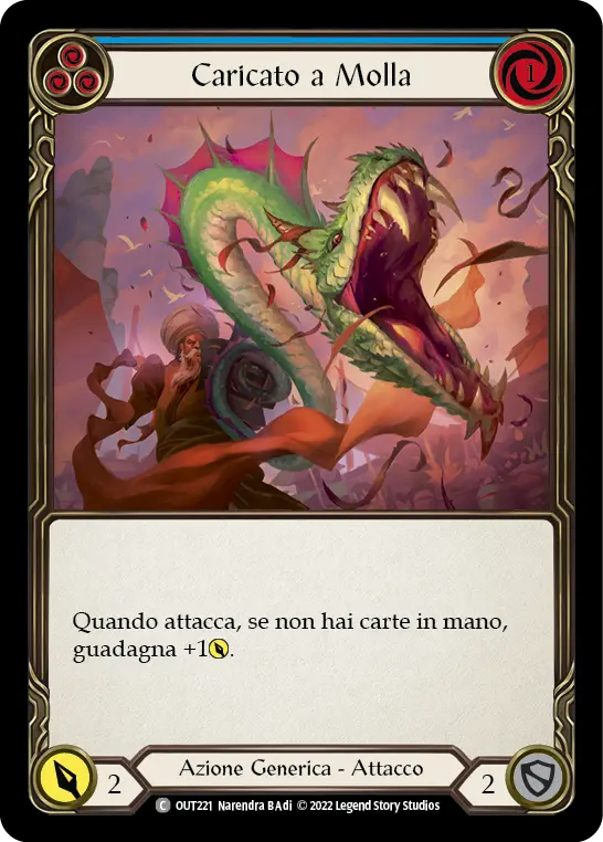 Card: Spring Load (blu)