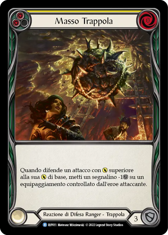 Card: Boulder Trap (yel)