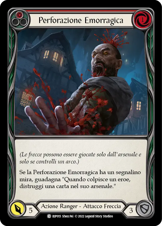 Card: Hemorrhage Bore (red)