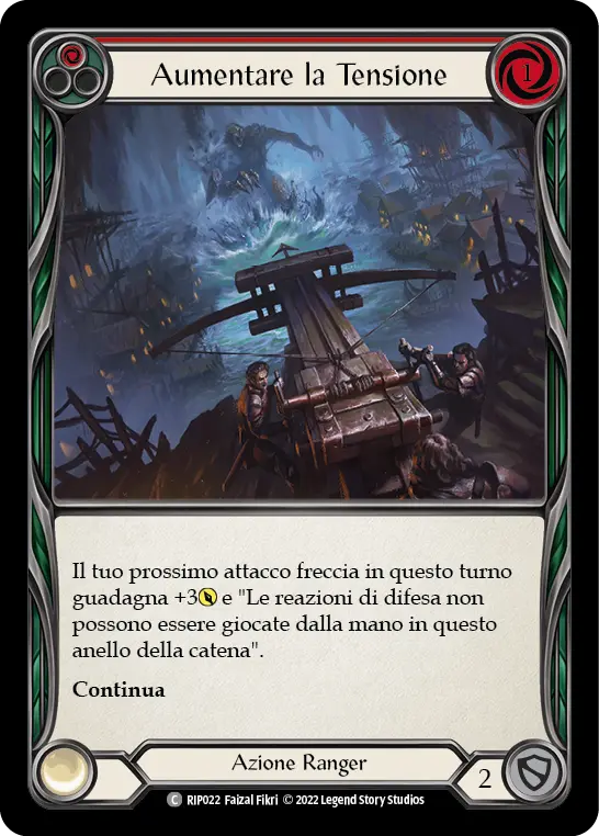Card: Increase the Tension (red)