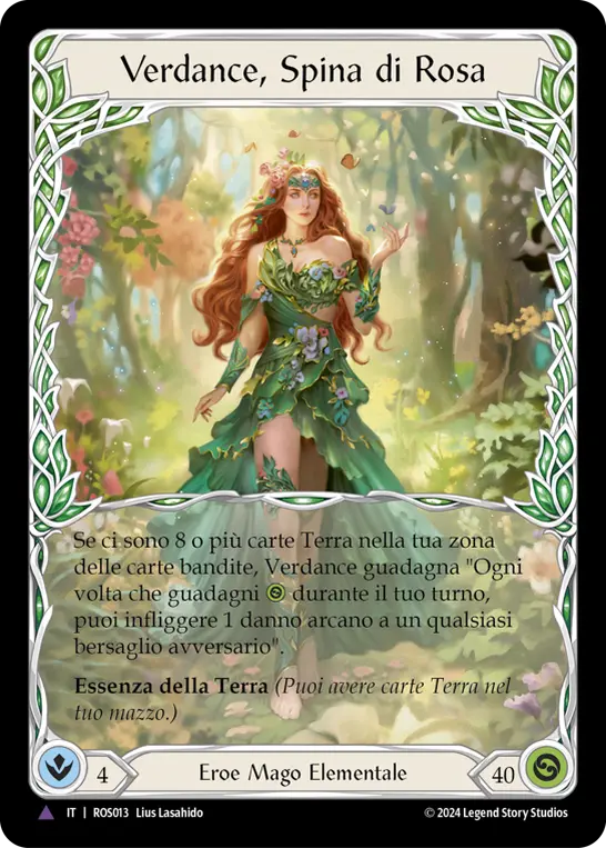 Card: Verdance, Thorn of the Rose