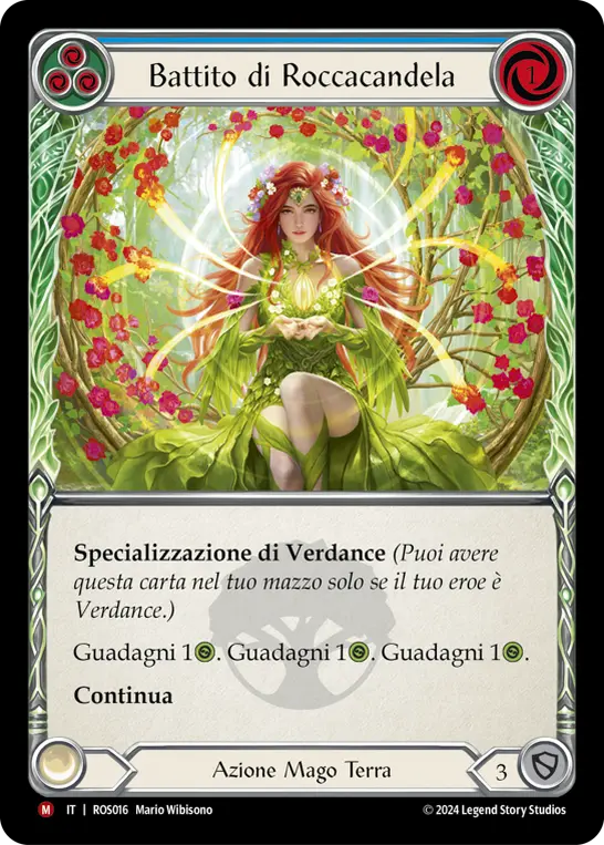 Card: Heartbeat of Candlehold (blu)