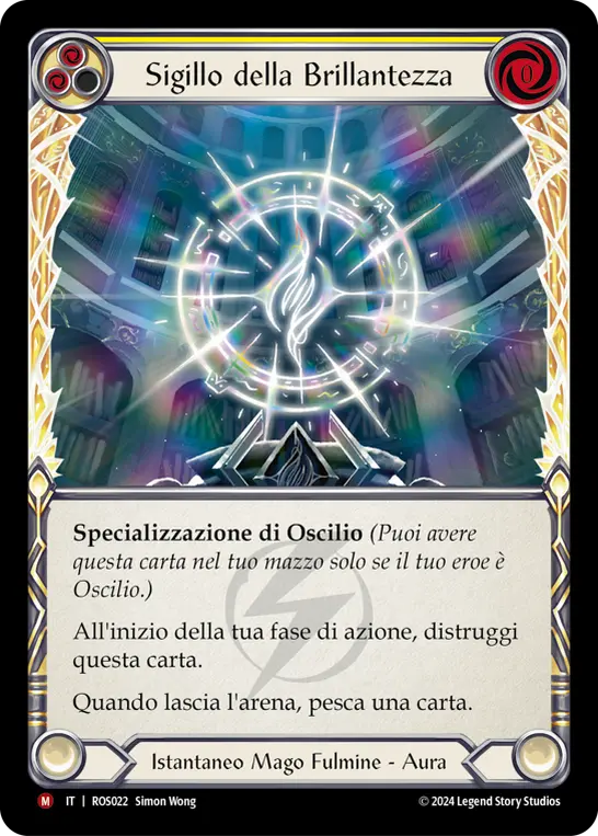 Card: Sigil of Brilliance (yel)