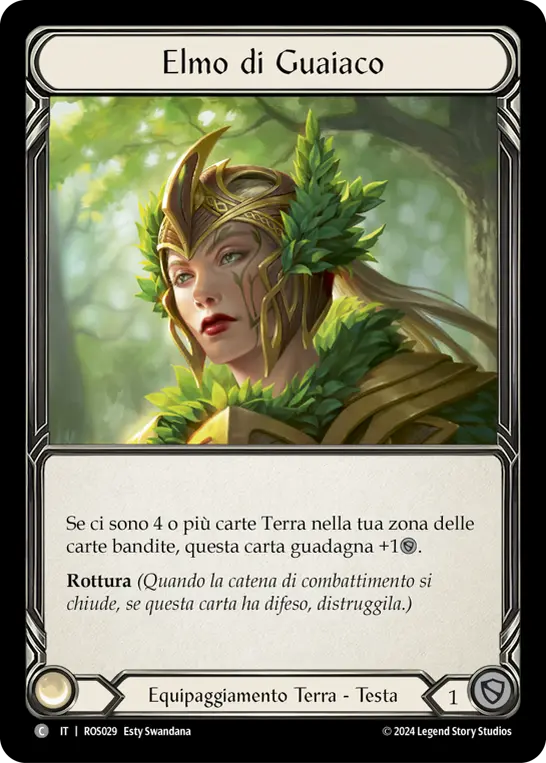 Card: Helm of Lignum Vitae