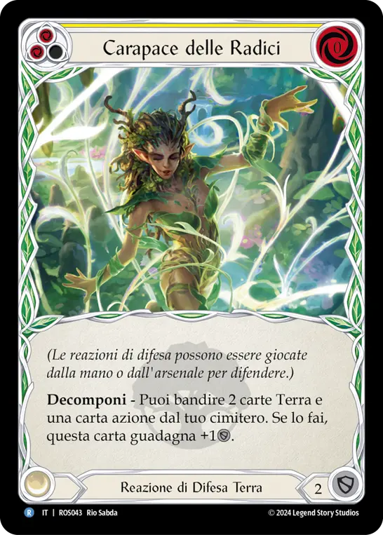 Card: Rootbound Carapace (yel)