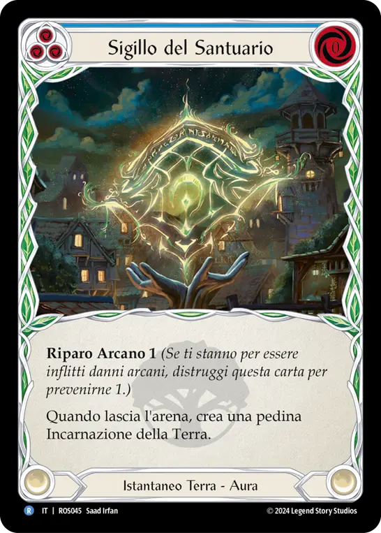 Card: Sigil of Sanctuary (blu)