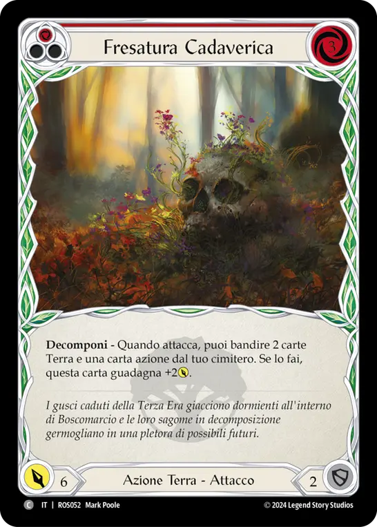 Card: Cadaverous Tilling (red)
