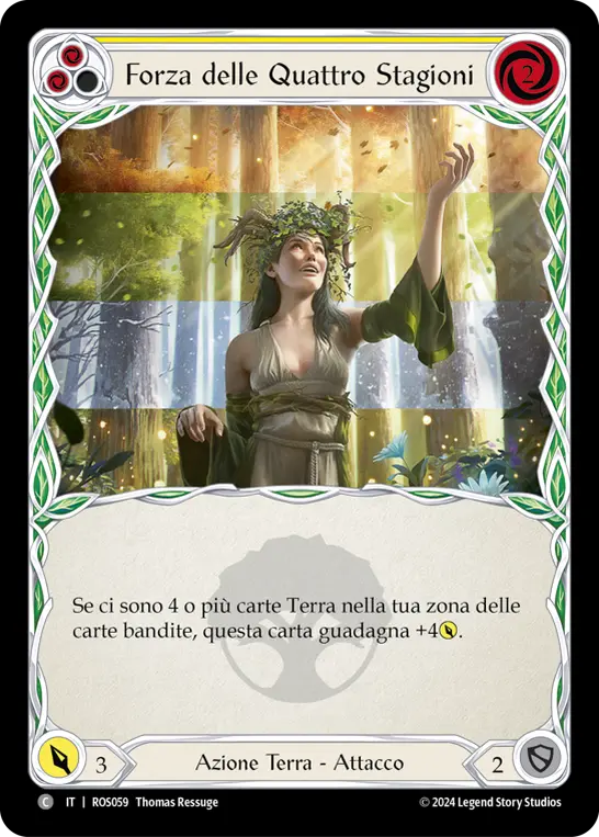 Card: Strength of Four Seasons (yel)