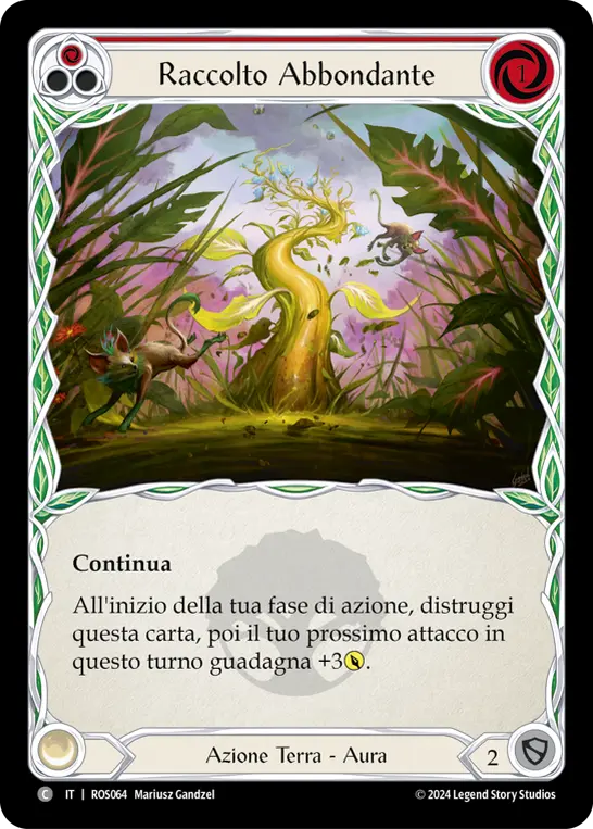 Card: Strong Yield (red)