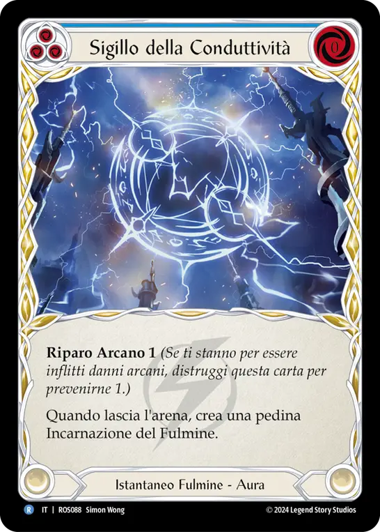 Card: Sigil of Conductivity (blu)