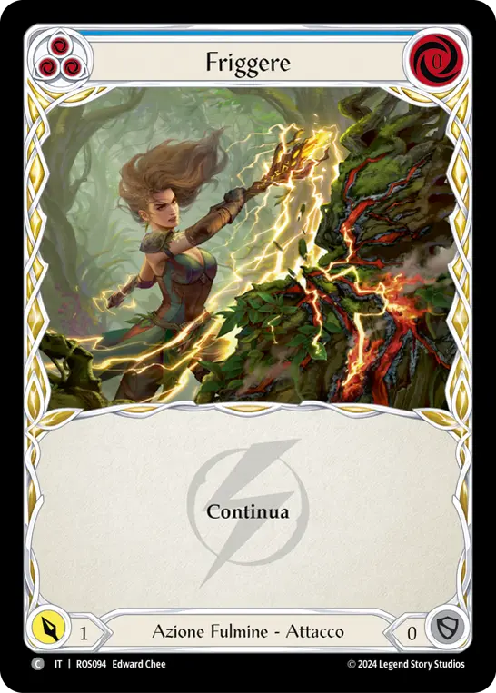 Card: Fry (blu)