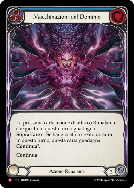 Card: Machinations of Dominion (blu)