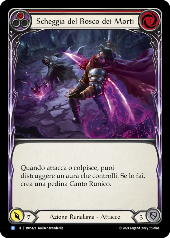 Card: Splintering Deadwood (red)