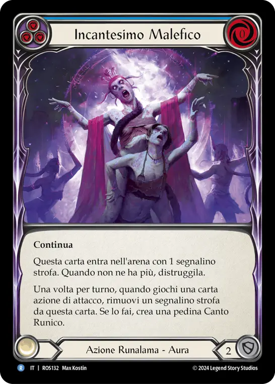 Card: Malefic Incantation (blu)