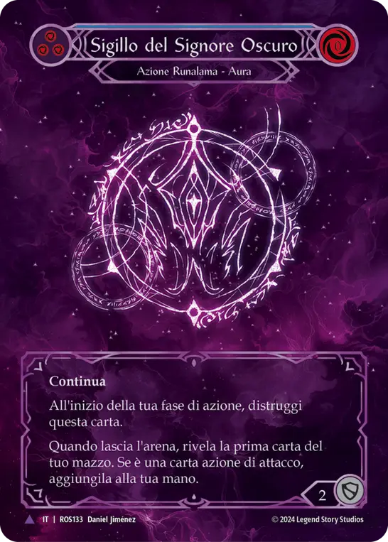 Card: Sigil of the Arknight (blu)