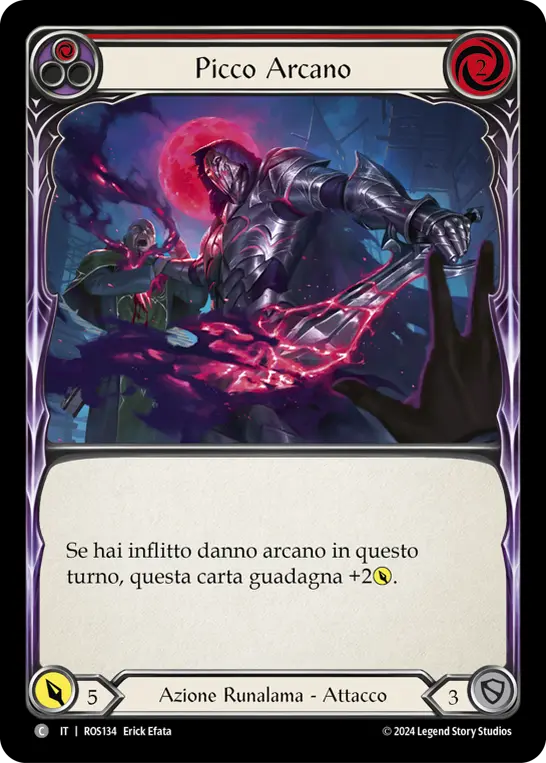 Card: Arcanic Spike (red)