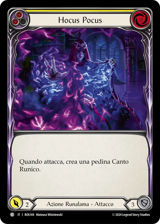 Card: Hocus Pocus (yel)