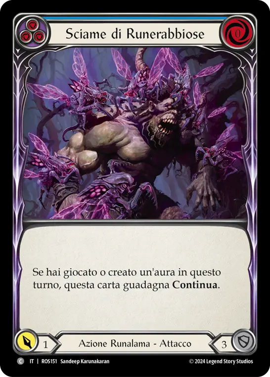 Card: Runerager Swarm (blu)