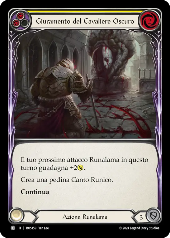 Card: Oath of the Arknight (yel)