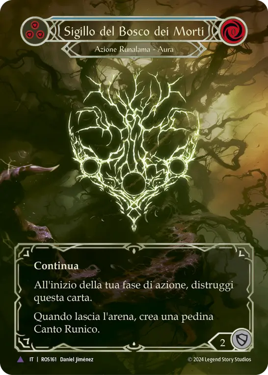 Card: Sigil of Deadwood (blu)