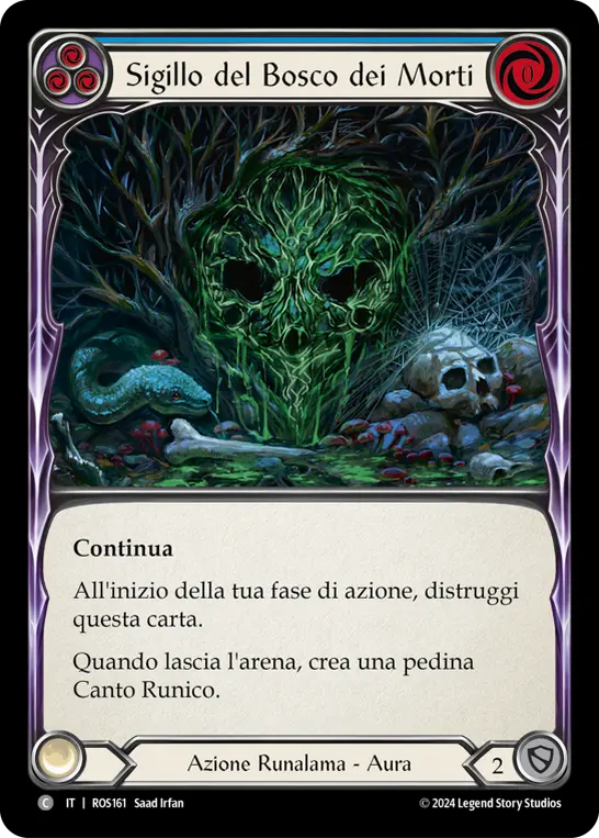 Card: Sigil of Deadwood (blu)
