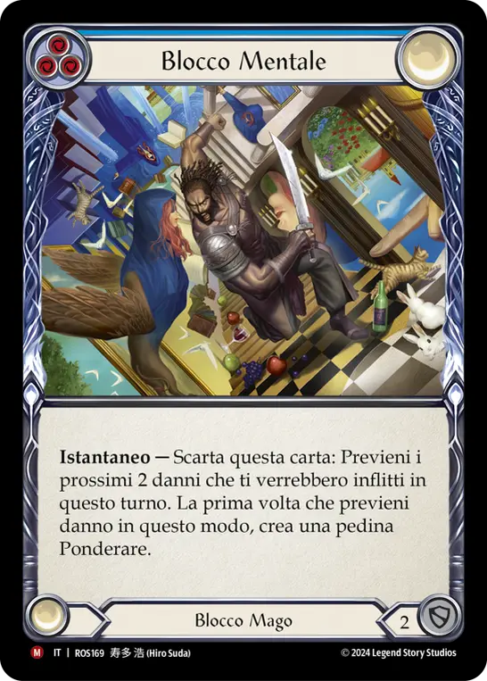Card: Mental Block (blu)