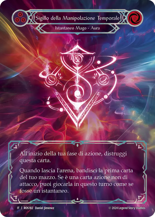 Card: Sigil of Temporal Manipulation (blu)