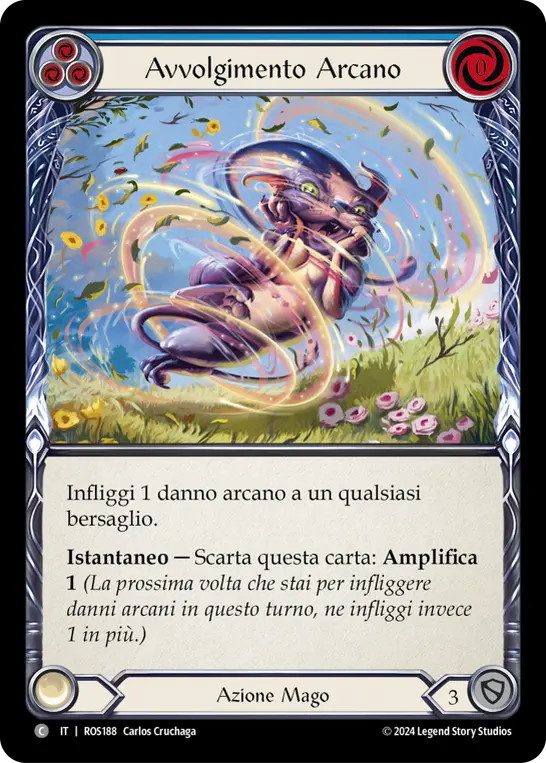 Card: Arcane Twining (blu)