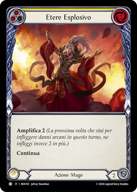 Card: Exploding Aether (yel)