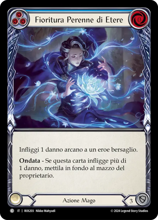 Card: Perennial Aetherbloom (blu)