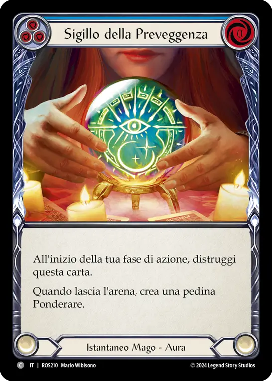 Card: Sigil of Forethought (blu)