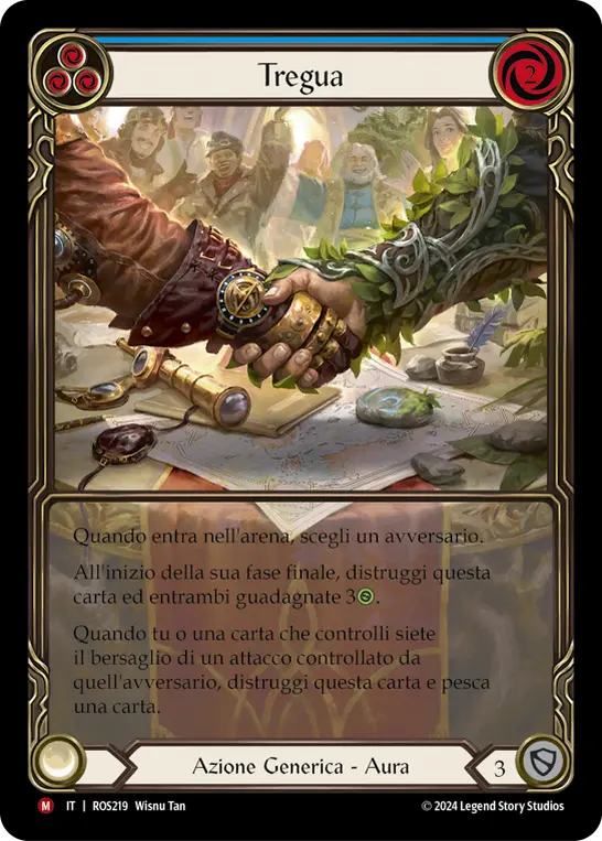 Card: Truce (blu)