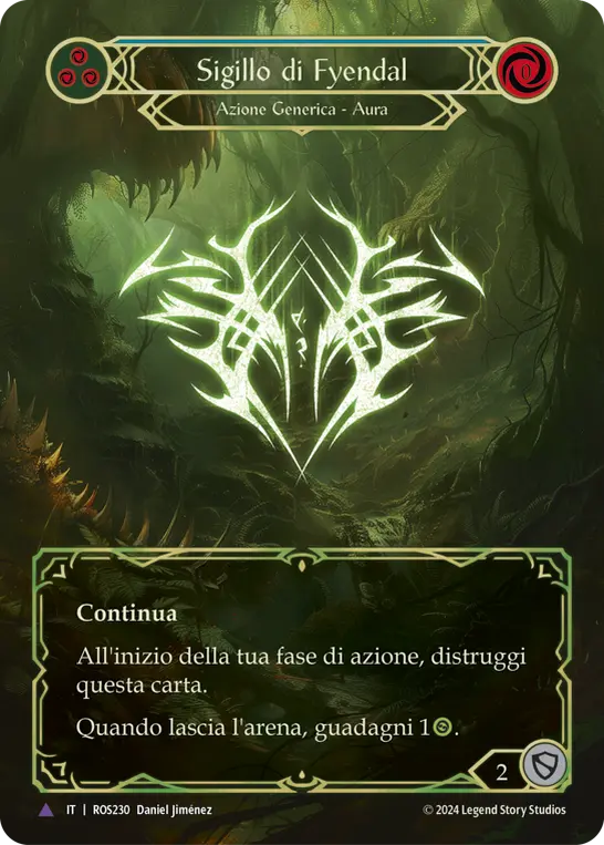 Card: Sigil of Fyendal (blu)