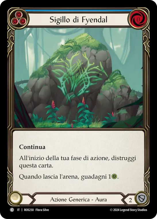 Card: Sigil of Fyendal (blu)