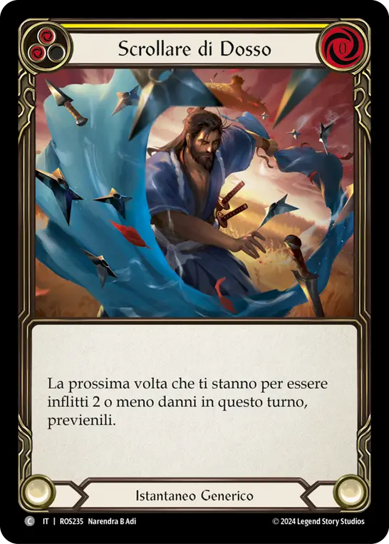 Card: Brush Off (yel)