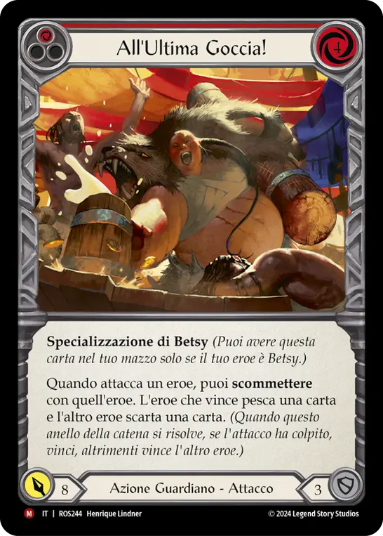 Card: Drink 'Em Under the Table (red)