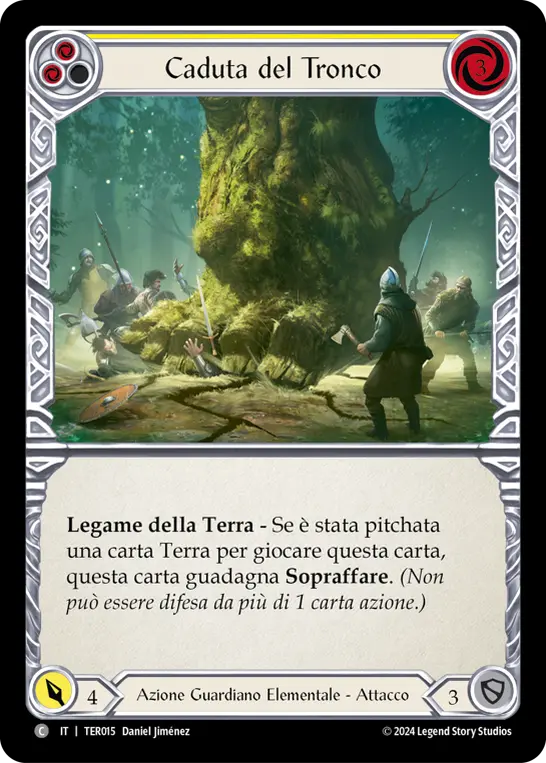 Card: Log Fall (yel)
